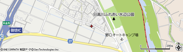 和歌山県御坊市野口82周辺の地図