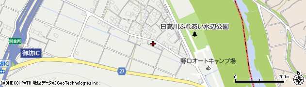 和歌山県御坊市野口98周辺の地図