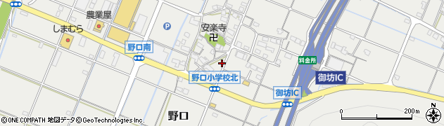 和歌山県御坊市野口393周辺の地図