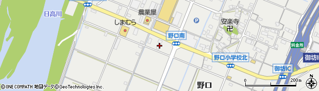和歌山県御坊市野口591-1周辺の地図