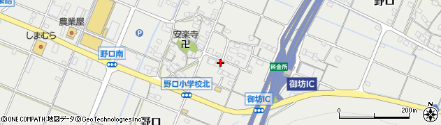 和歌山県御坊市野口343周辺の地図