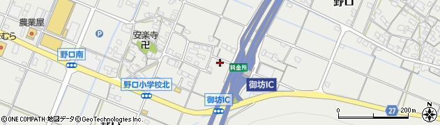 和歌山県御坊市野口254周辺の地図