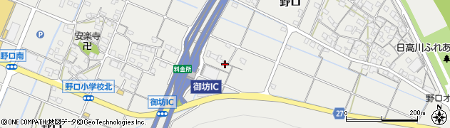 和歌山県御坊市野口165周辺の地図