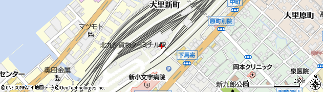 ＪＲ貨物門司機関区貨車検修周辺の地図