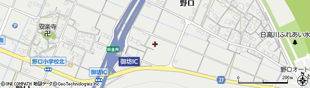 和歌山県御坊市野口171周辺の地図