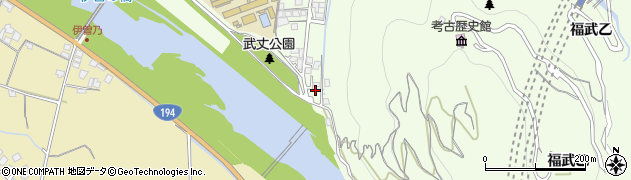 山下商事 武丈店周辺の地図