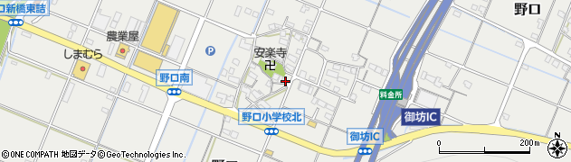 和歌山県御坊市野口455周辺の地図