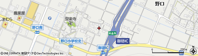 和歌山県御坊市野口244周辺の地図
