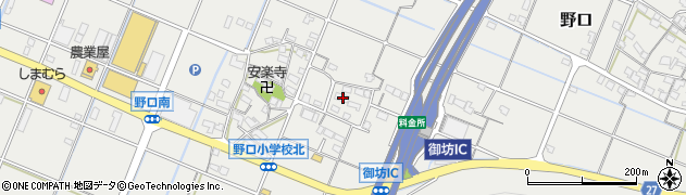 和歌山県御坊市野口306周辺の地図