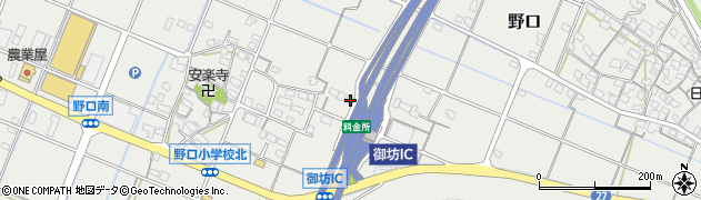 和歌山県御坊市野口268周辺の地図