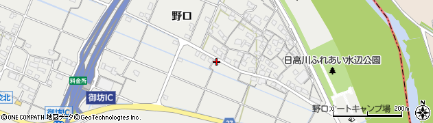 和歌山県御坊市野口77周辺の地図