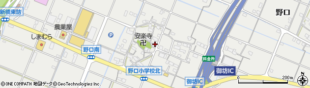 和歌山県御坊市野口457周辺の地図