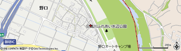 和歌山県御坊市野口1830周辺の地図