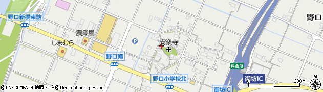 和歌山県御坊市野口442周辺の地図