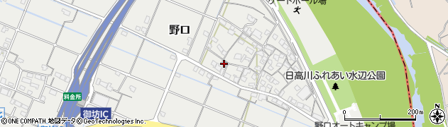 和歌山県御坊市野口1610周辺の地図