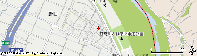 和歌山県御坊市野口1818-2周辺の地図