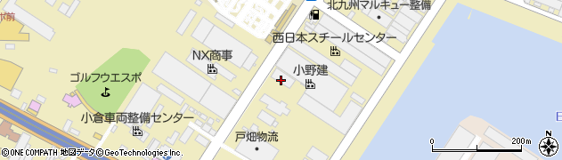 小野建株式会社小倉支店　丸鋼・建設機材部周辺の地図