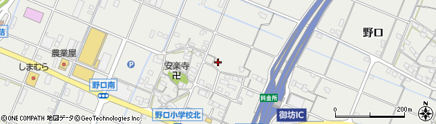 和歌山県御坊市野口301周辺の地図