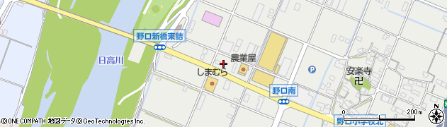 和歌山県御坊市野口1017-3周辺の地図