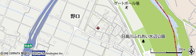和歌山県御坊市野口1616周辺の地図
