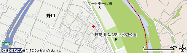 和歌山県御坊市野口1785周辺の地図
