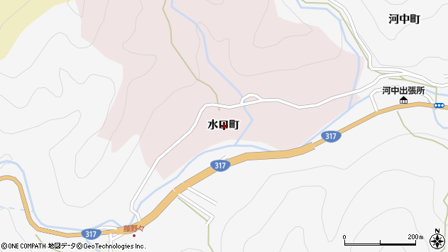 〒791-0131 愛媛県松山市水口町の地図