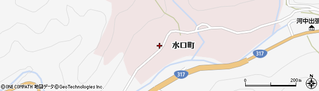 愛媛県松山市水口町392周辺の地図