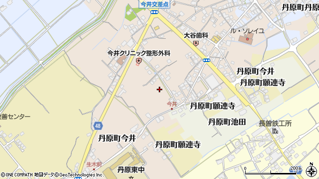 〒791-0503 愛媛県西条市丹原町今井の地図
