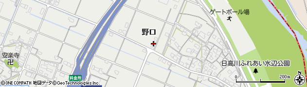 和歌山県御坊市野口1456周辺の地図