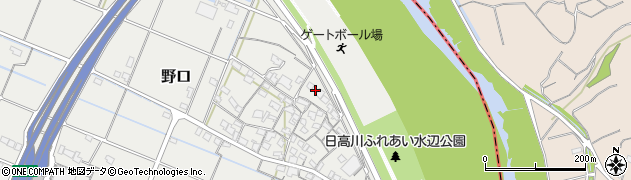 和歌山県御坊市野口1788周辺の地図