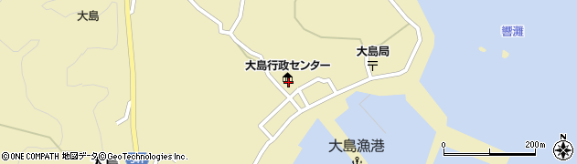 福岡県宗像市大島1079周辺の地図
