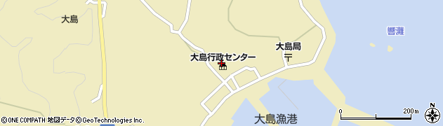 福岡県宗像市大島1005周辺の地図