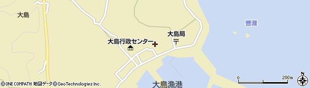 福岡県宗像市大島1046周辺の地図