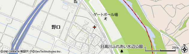 和歌山県御坊市野口1637周辺の地図