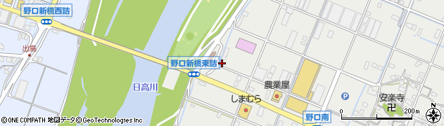 和歌山県御坊市野口1057周辺の地図