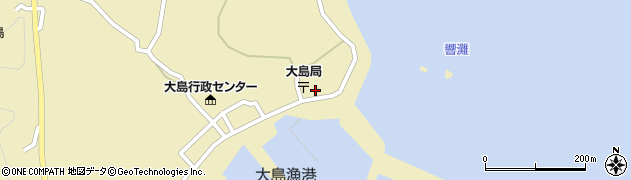 福岡県宗像市大島965周辺の地図