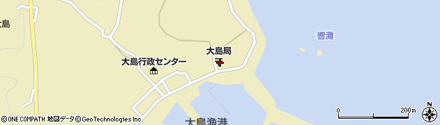 福岡県宗像市大島967周辺の地図