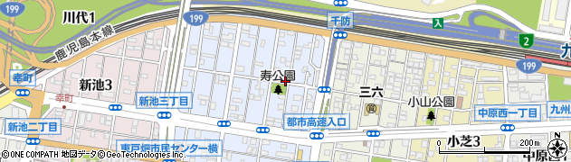 エディオン千防店周辺の地図