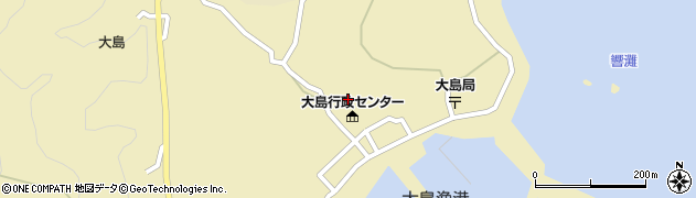福岡県宗像市大島1090周辺の地図