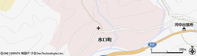 愛媛県松山市水口町364周辺の地図