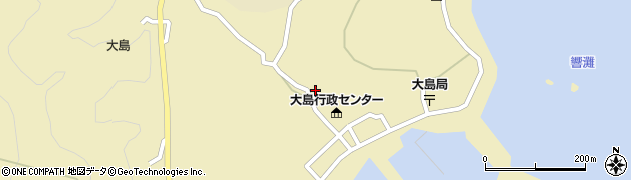 福岡県宗像市大島1087周辺の地図