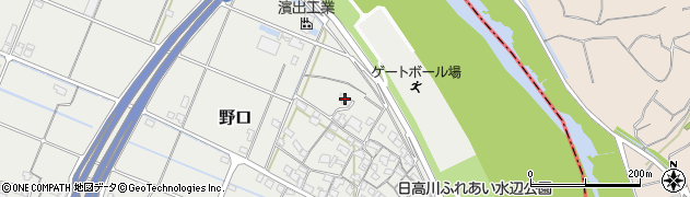 和歌山県御坊市野口1638周辺の地図