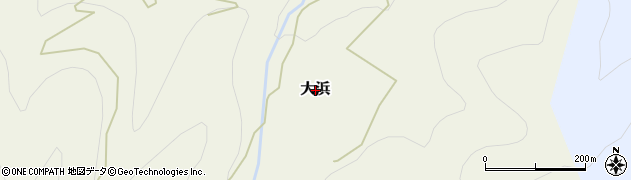 愛媛県西条市大浜周辺の地図