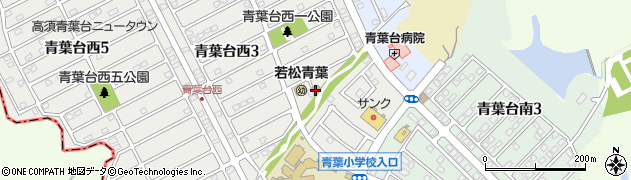 青葉台公民館周辺の地図