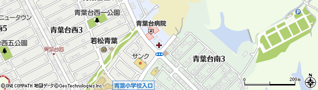 セブンイレブン若松青葉台東１丁目店周辺の地図