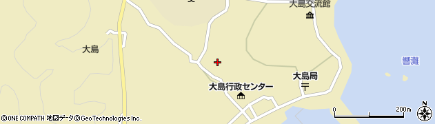 福岡県宗像市大島1097周辺の地図