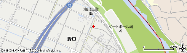和歌山県御坊市野口1507周辺の地図