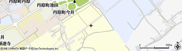 愛媛県西条市丹原町北田野34周辺の地図