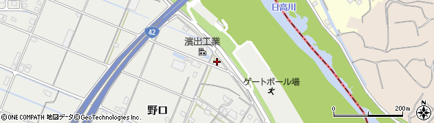 和歌山県御坊市野口1497周辺の地図
