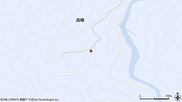 〒771-4503 徳島県勝浦郡上勝町生実の地図